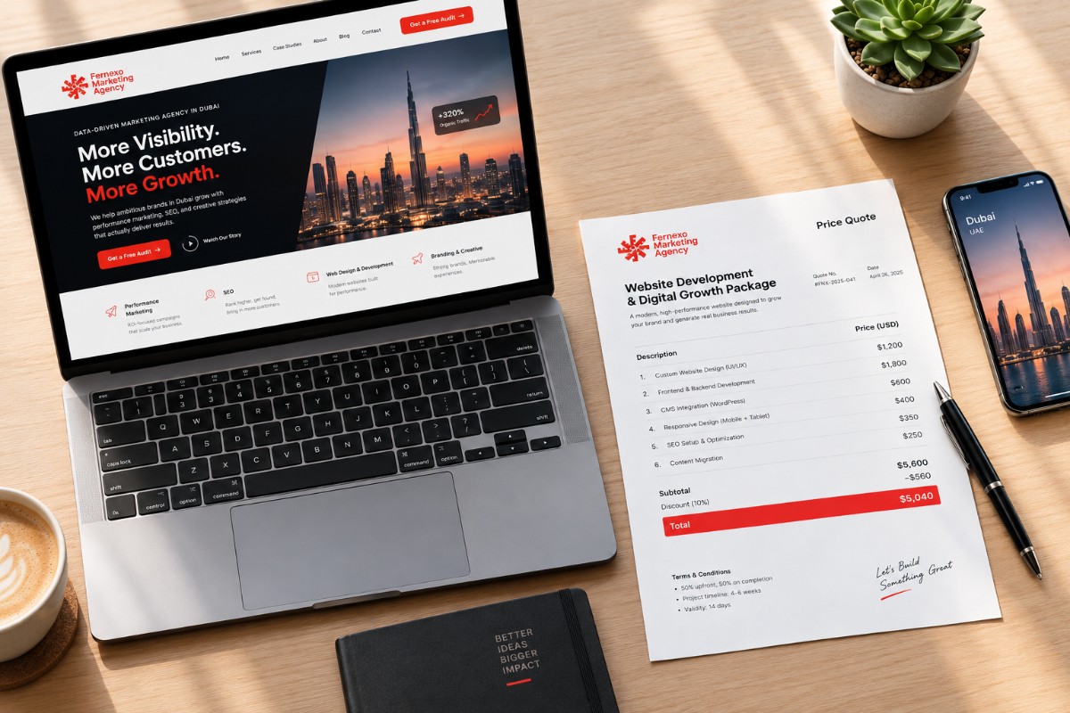 Website Design Cost in Dubai 2026 What to Expect